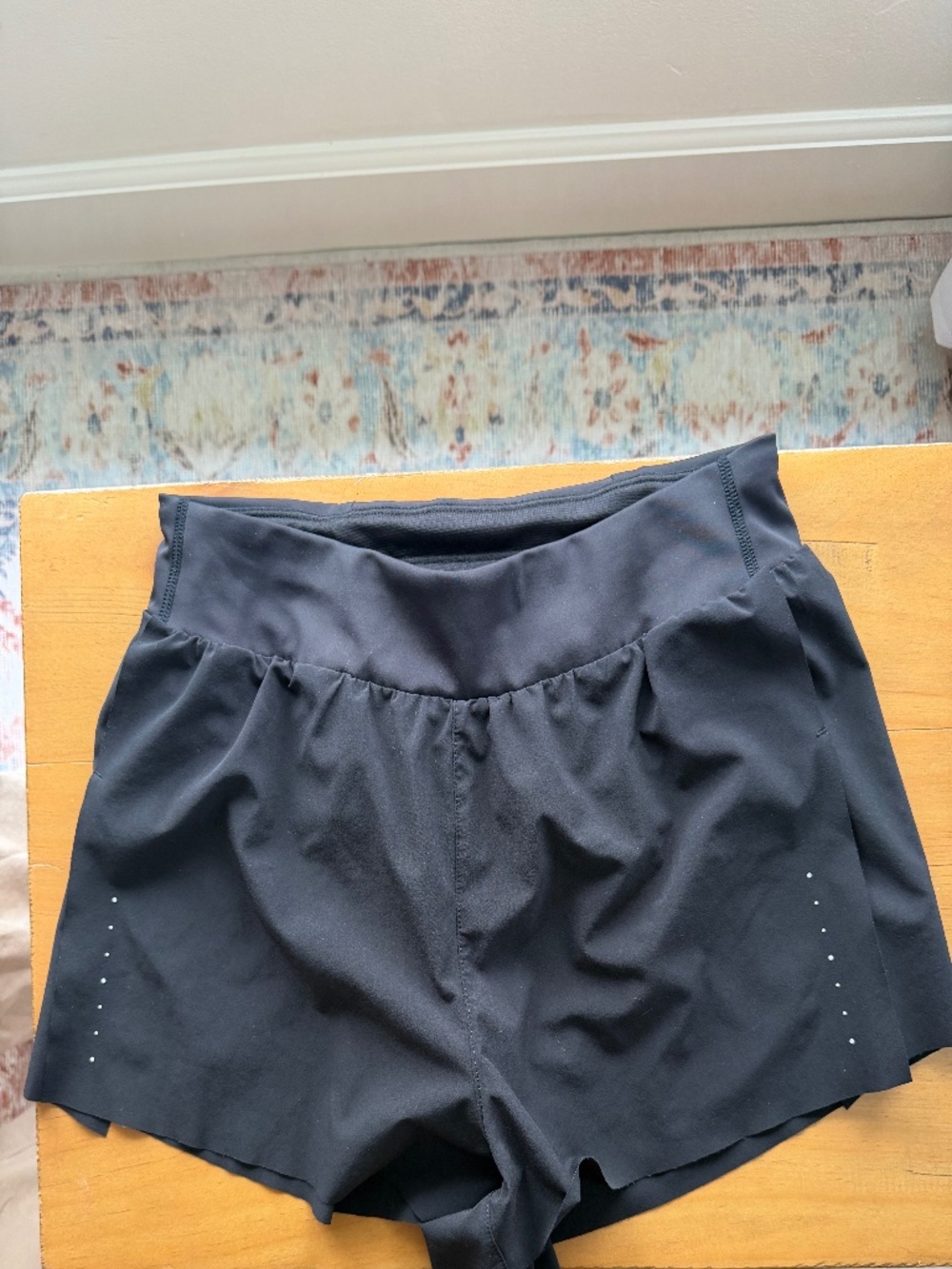 Fast Route Mid Rise 2" Run Short in Black